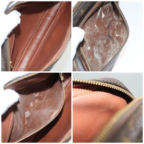 LOUIS VUITTON Monogram Marly Dragonne GM Clutch Bag M51825 LV Auth 137713 - Picture 14 of 15